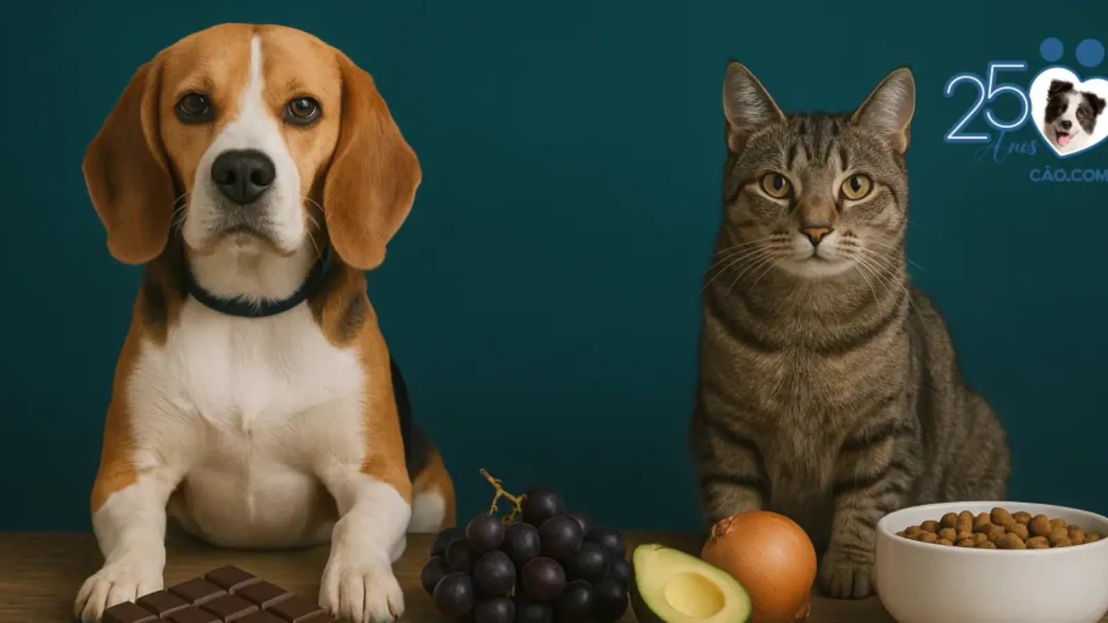 Alimentos proibidos para cães e gatos: O que nunca oferecer ao seu Pet.
