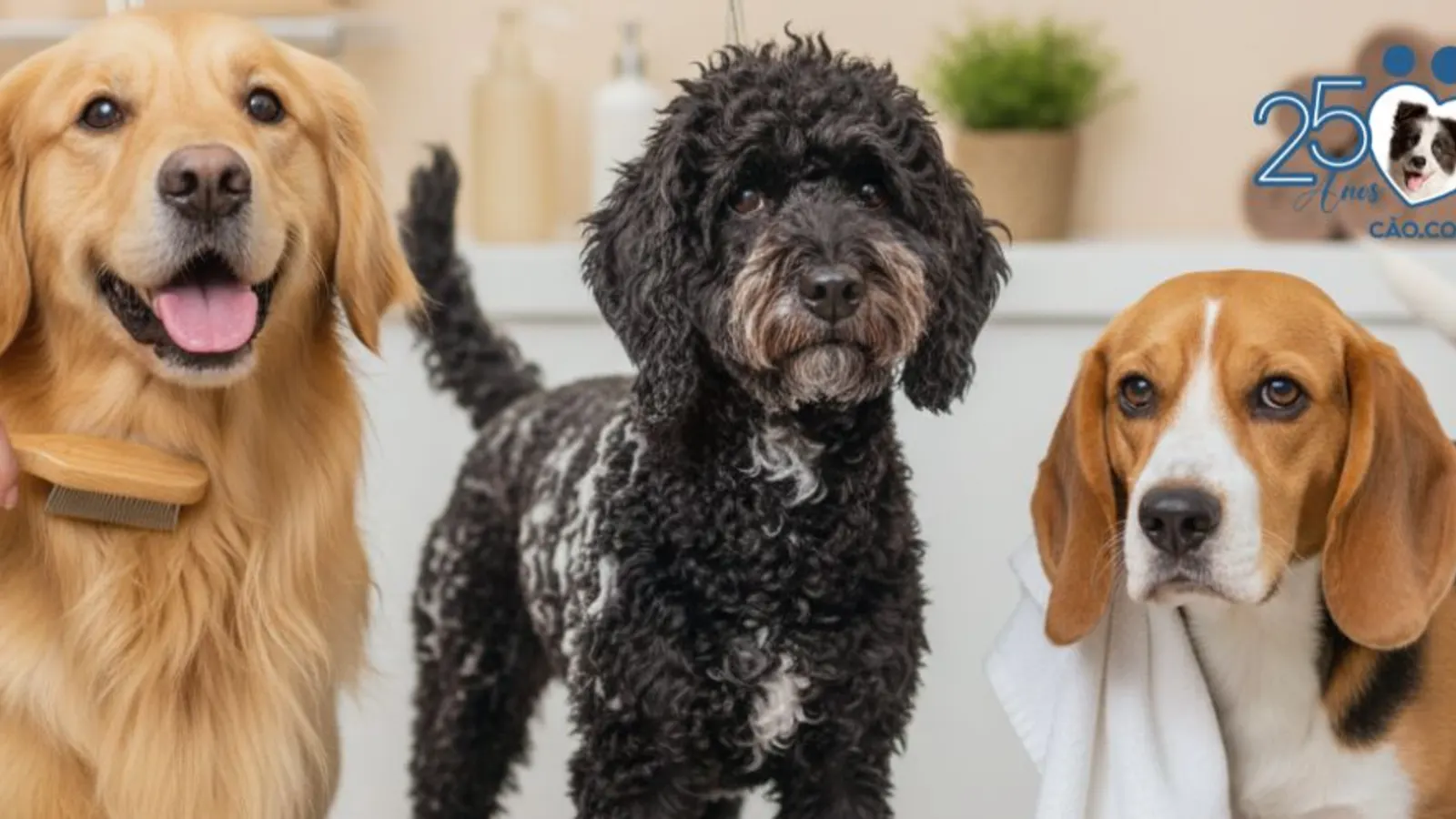 Frequência de Banho e Tosa Ideal para seu Cachorro